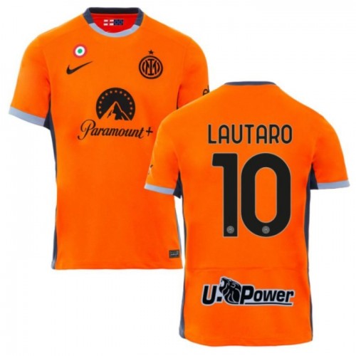 Maillot de Foot Inter Milan Lautaro 10 Third 2023-24 Maillot de Foot Inter Milan Lautaro 10 Third 2023-24
